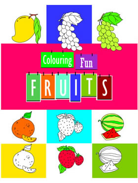 Little Scholarz Colouring Fun - Fruits